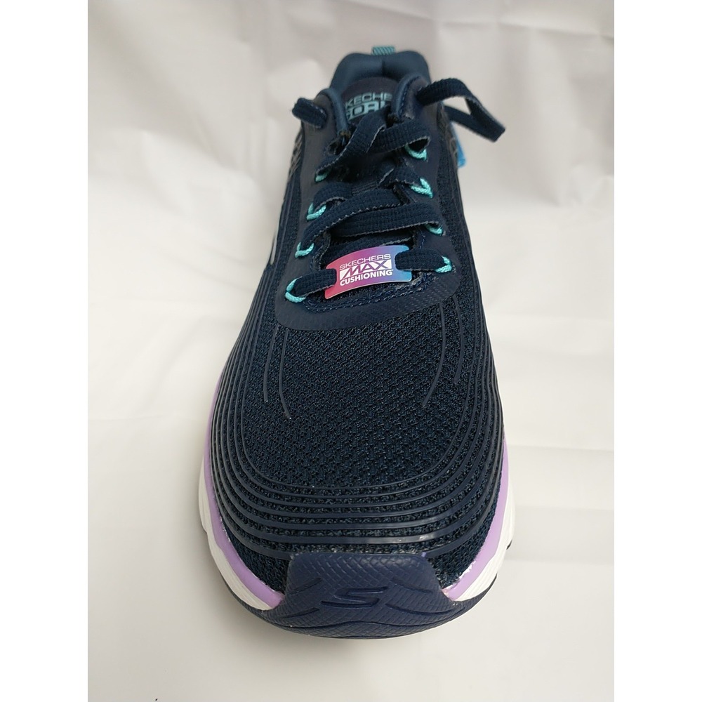 SKECHERS WOMEN'S MAX CUSHIONING ELITE 17693NVLV RUNNING SHOES Size 11 Ortholite - Picture 12 of 16